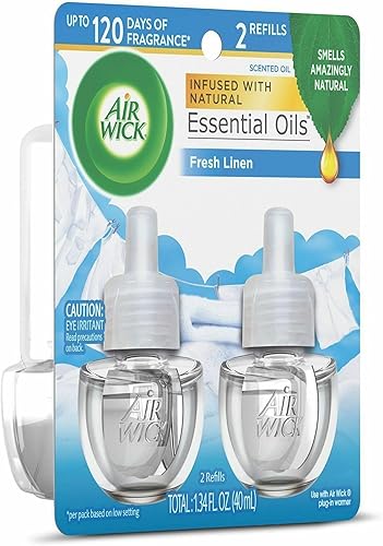 Miniatura 2 de Air Wick Recambios de calentador de aceite perfumado, 0.67 onzas, agua fresca, 2 recambios por paquete, caja de 6 paquetes