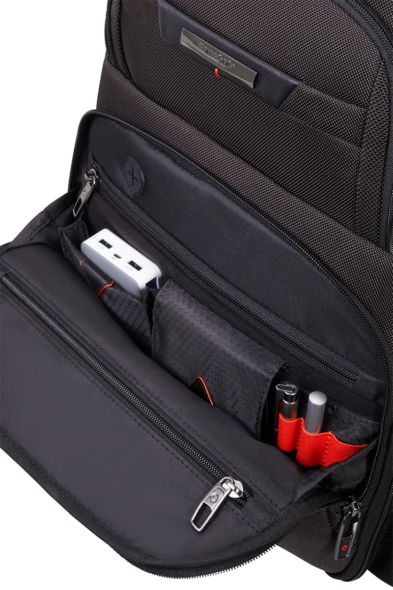 Samsonite Pro-DLX 5 Zaino per 15.6 Pollici Laptop 1.4 Kg Zaino Casual.20 l.44.5 cm, 15.6 Pollici (44.5 cm - 20 L), Nero (Black)