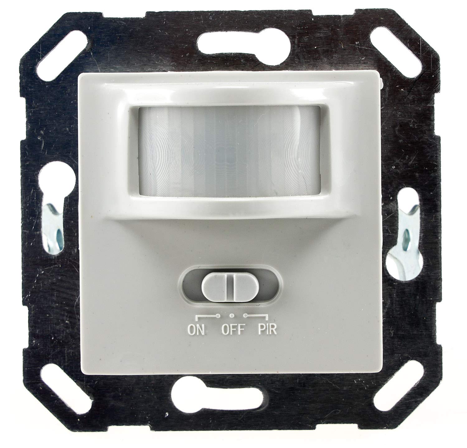 Détecteur de mouvement I encastrable I LED compatible avec une portée de 9 m - Technologie 2 fils - IP20 I remplace un interrupteur
