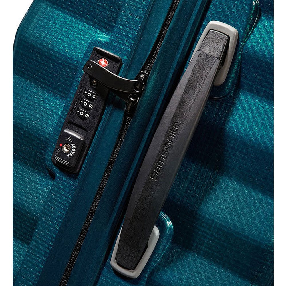 Samsonite Lite -Shock - Spinner S walizka, 55 cm, 36 L, niebieski (benzynowy niebieski)