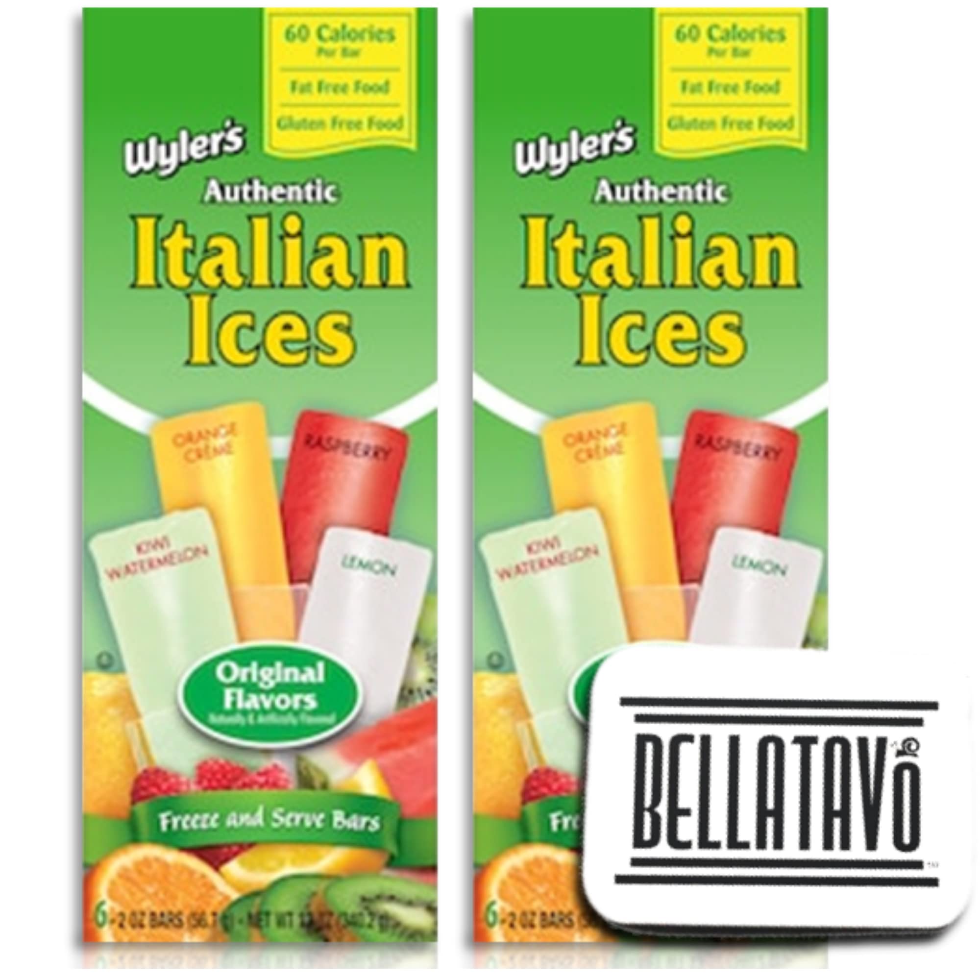 Buy Freezer Pops Bundle. Includes Two6 Count Boxes of Wylers Italian