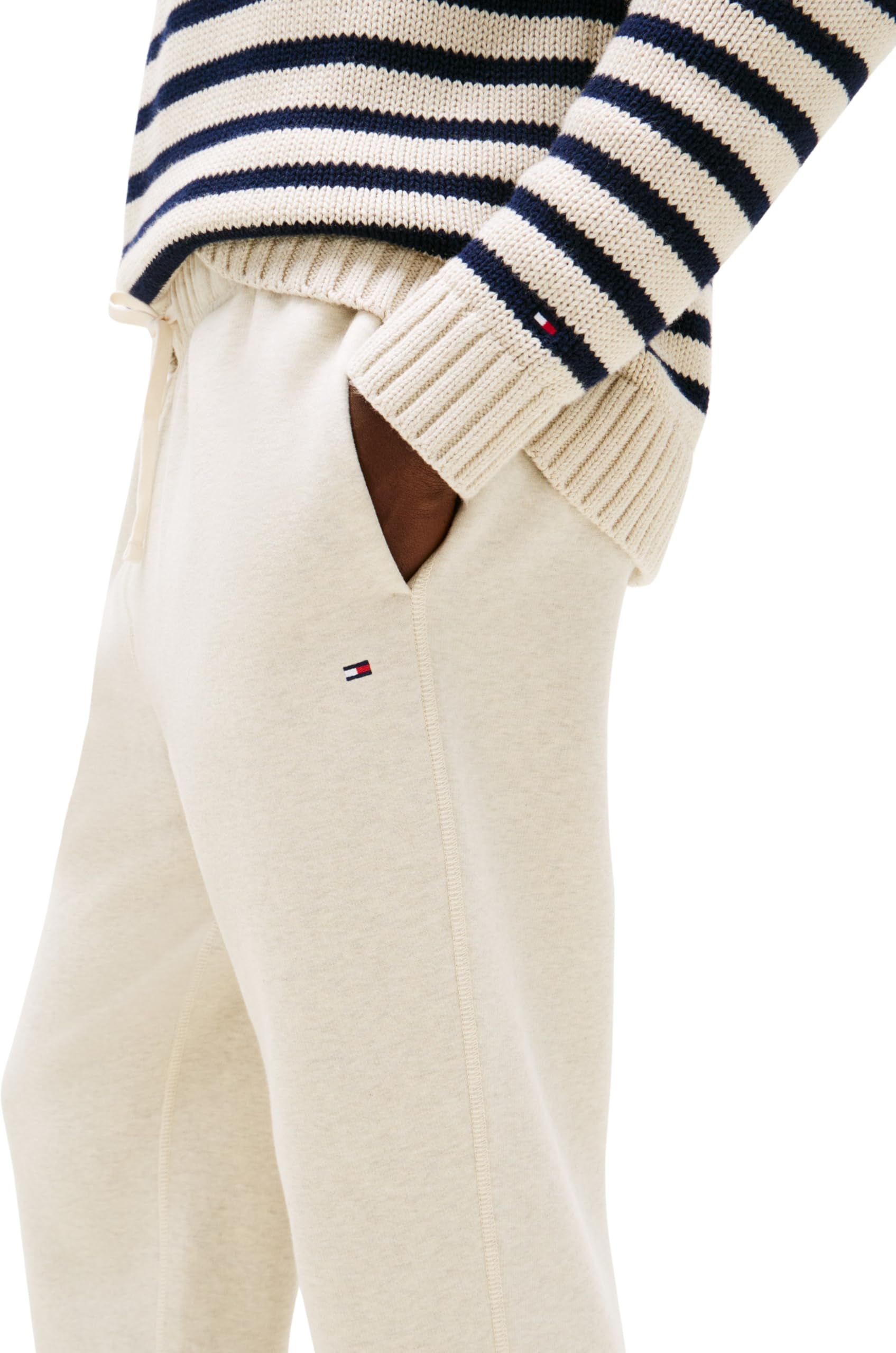 Tommy Hilfiger Pantalón de chándal Hombre Essential Fleece con cordón
