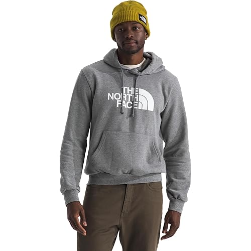 THE NORTH FACE Men's Evolution Half Dome Hoodie | Sweatshirt with 2 Piece Hood, Adjustable Drawcord, Kangaroo Hand Pocket