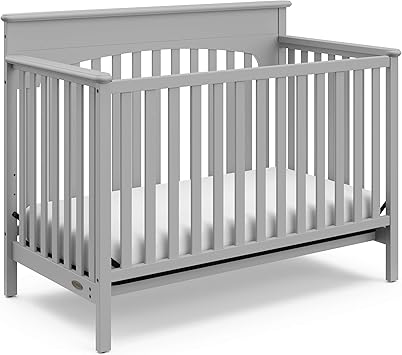 graco pebble grey crib