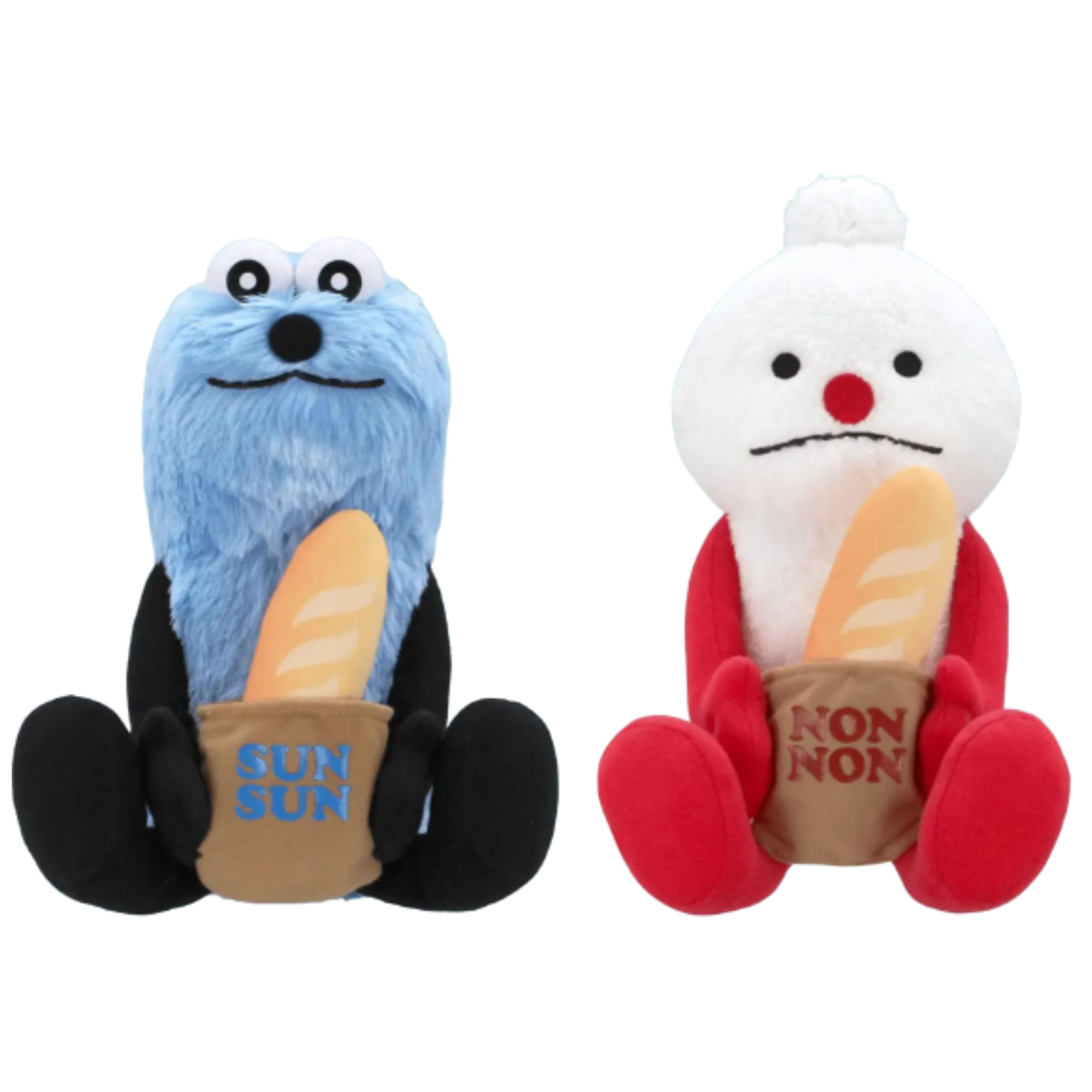 【匿名配送】パペットスンスン ぬいぐるみ スンスン ノンノン ジッパーパック Amazon.co.jp: パペットスンスン ベーカリーBIGぬいぐるみ スンスン