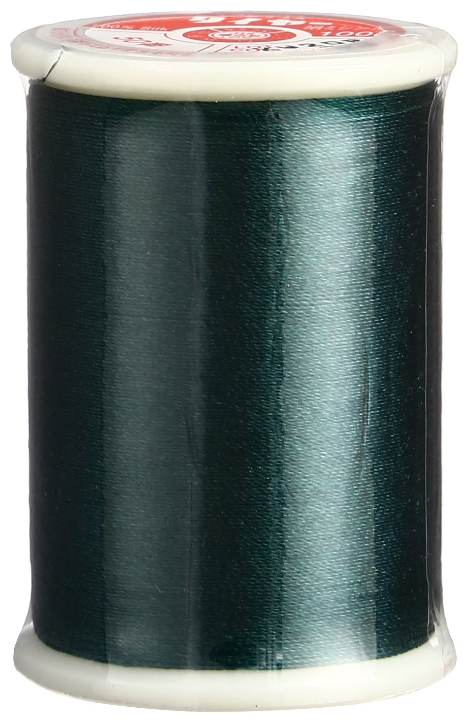 Superior Threads Tire Silk #50 3-Ply 50-Weight High Sheen Silk Embroidery Quilting Sewing Thread - 109 Yard Spool (#099 Dragon Green)