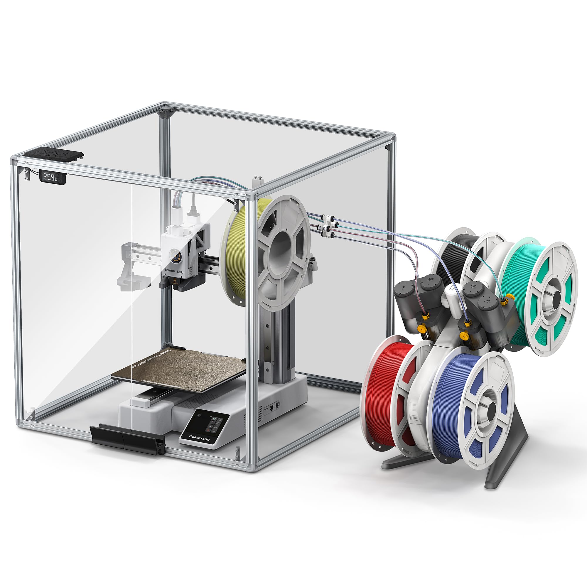 Amazon.co.jp: TOPCUBE 3Dプリンターエンクロージャー Bambu Lab