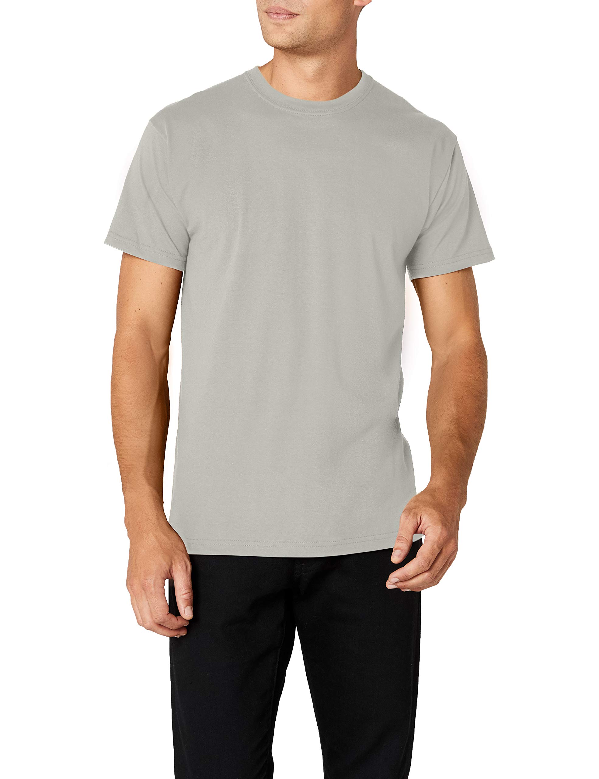 Fruit Of The Loom Men's Zinc Super Premium Short Sleeve T Shirt, M Uk