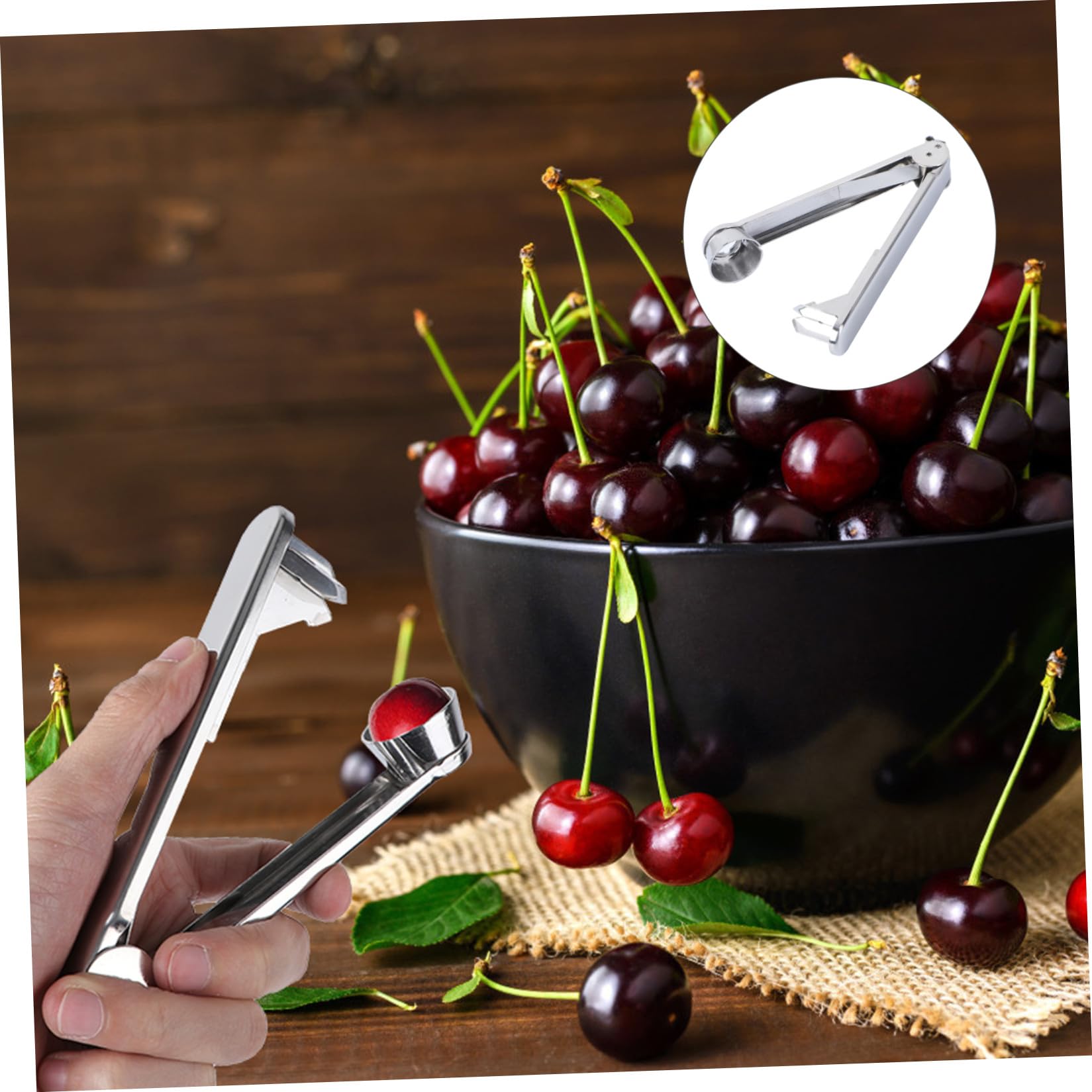 TOPBATHY 3piezas Descorazonador De Inoxidable Herramienta Práctica Para Cocinas Quita Núcleos De Frutas Facilidad Utensilio y Para Doméstico