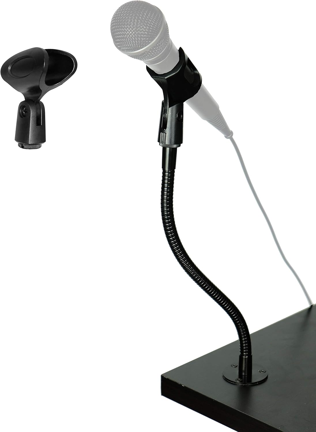 SpinTech Desk Mounted Adjustable Gooseneck for Microphone
