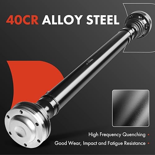 Vista 19 de A-Premium Conjunto de eje de transmisión delantero de 33.50 pulgadas compatible con Jeep Grand Cherokee 2002, 2003, 2004, L6 4.0L, Sport Utility