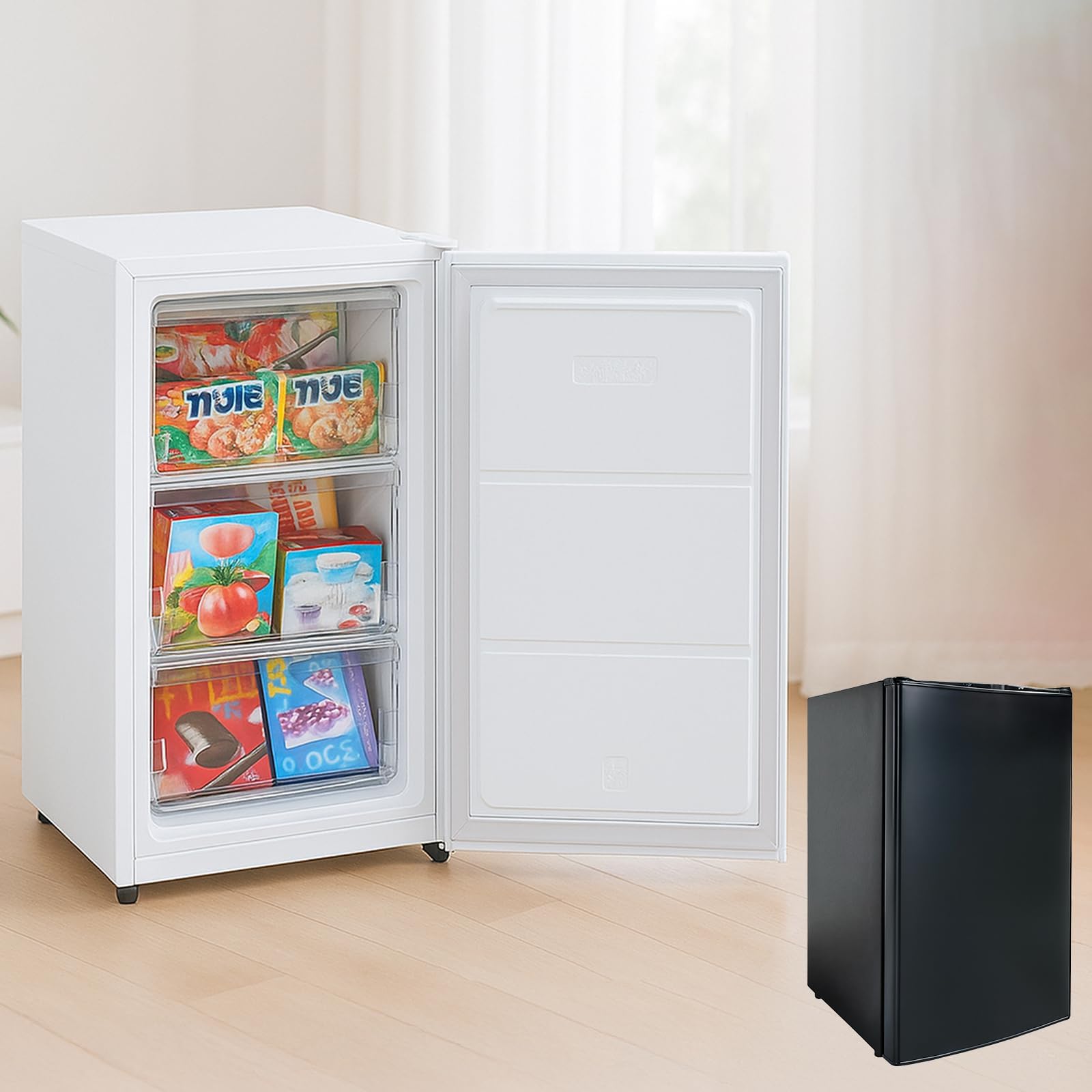 Amazon.co.jp: 【60L コンパクトでもしっかり冷凍】clasimple 冷凍庫