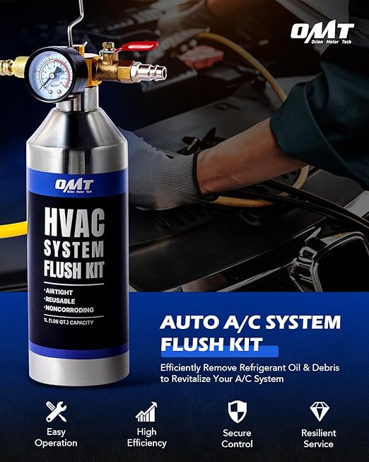 Kit de Limpieza AC Orion Motor Tech con Tanque Acero Inoxidable 33.5 oz miniatura 2