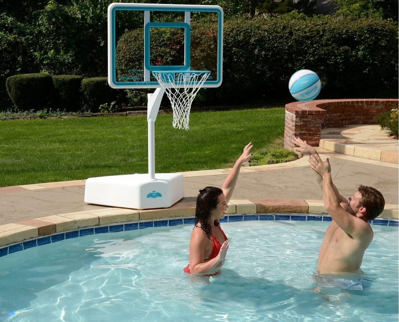 DunnRite Splash & Shoot Outdoor Adjustable Height Swimming Pool