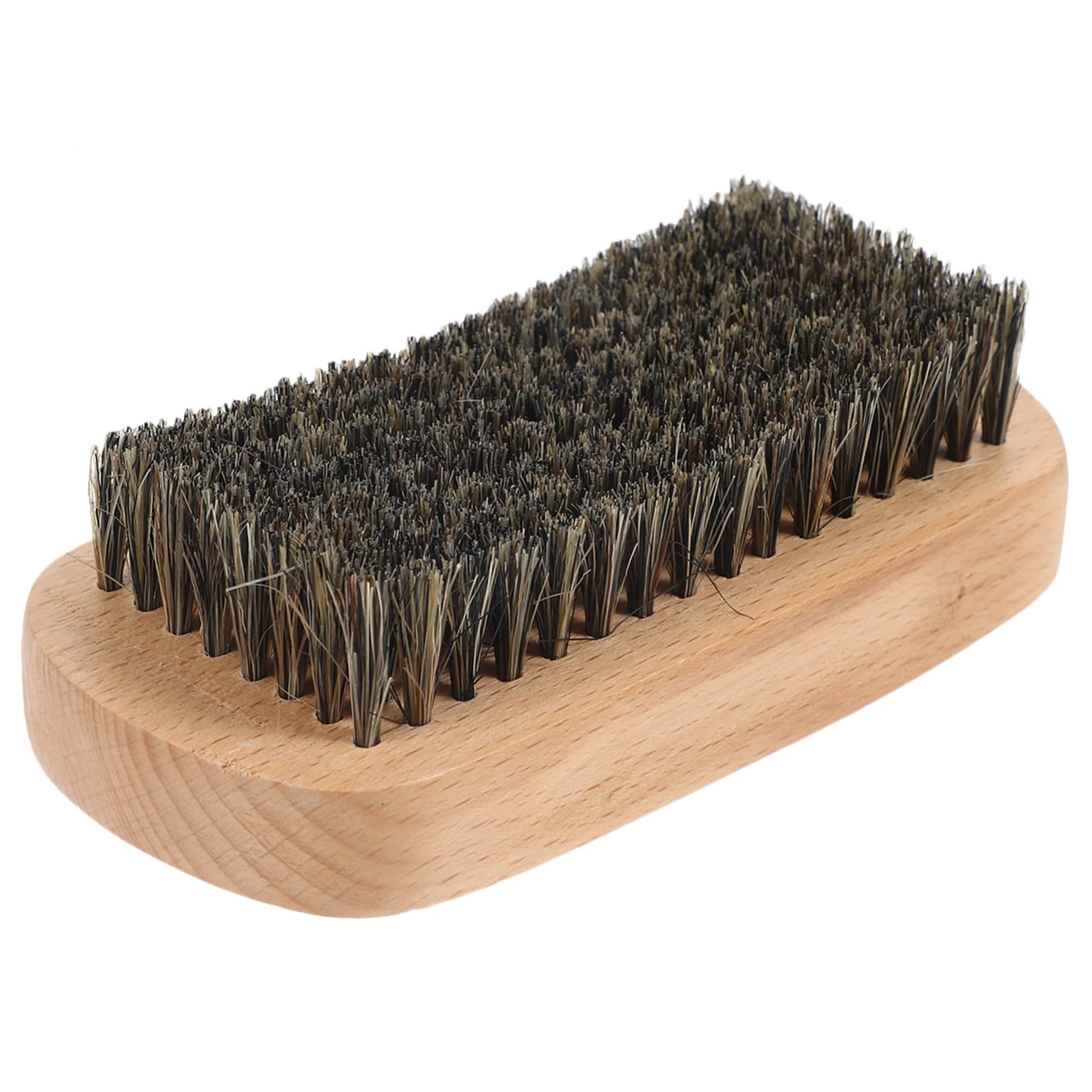 FRCOLOR Wooden Bristle Beard Oil Brush Beard Brush Hair Cleaning Tool Personal Care
