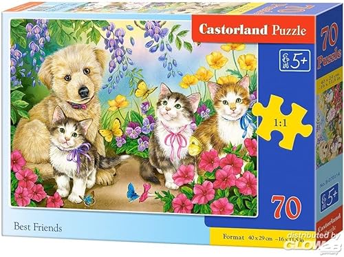 Best Friends 70 Piece Puzzle Box-Set