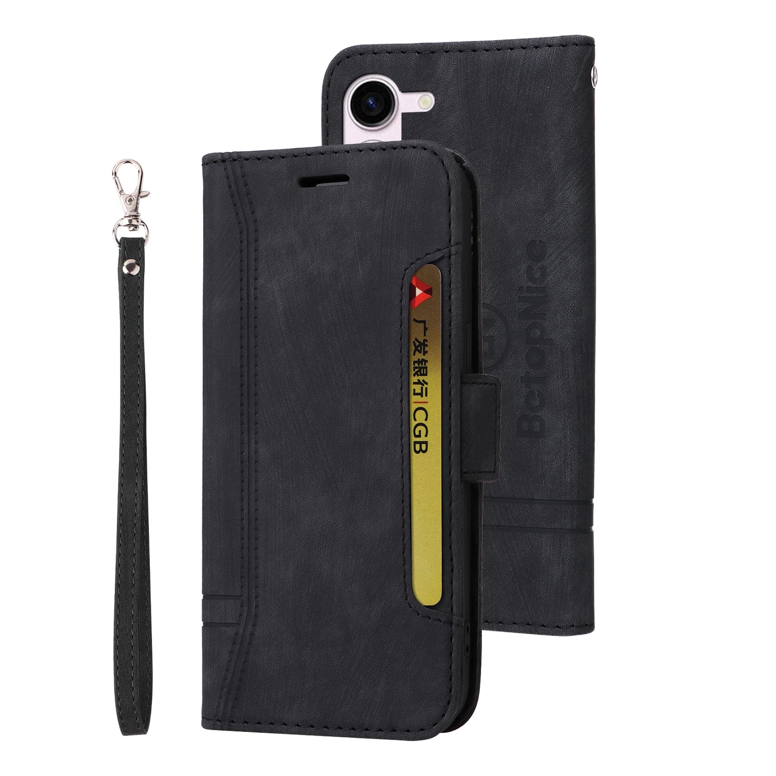 YBFJCE for Samsung Galaxy S23 Plus Wallet Case,PU Leather Folio Kickstand Card Slots Cover,Book Folding Flip Case,Protective Cover for Samsung Galaxy