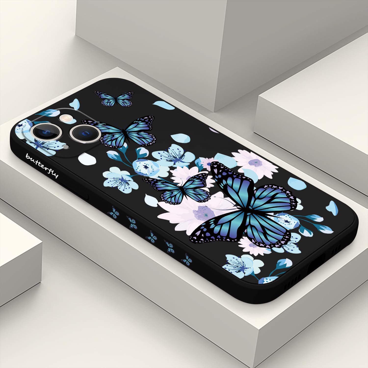 Coque iPhone 13 silicone liquide résolvant les risques de casse - 8