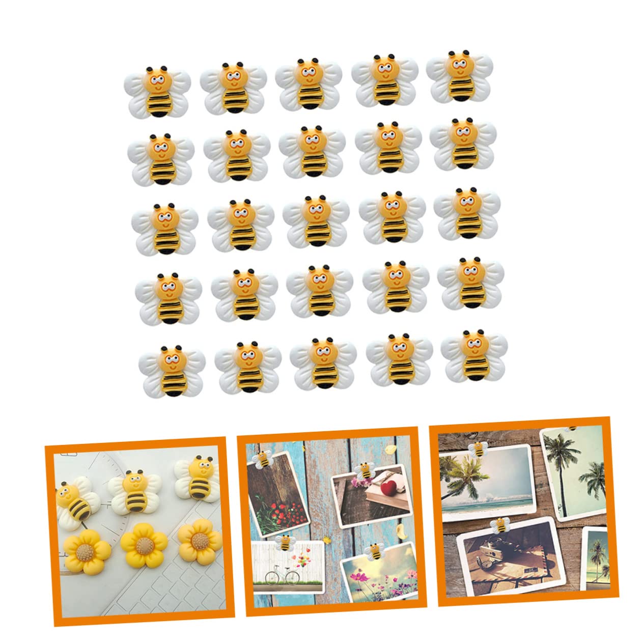 Artibetter Pushpin I-Pin Lindas Tachuelas Chincheta De Color Tachuelas para Colgar En La Pared Accesorios para Mapas Chinchetas Reemplazables Resina 25 Piezas X 4