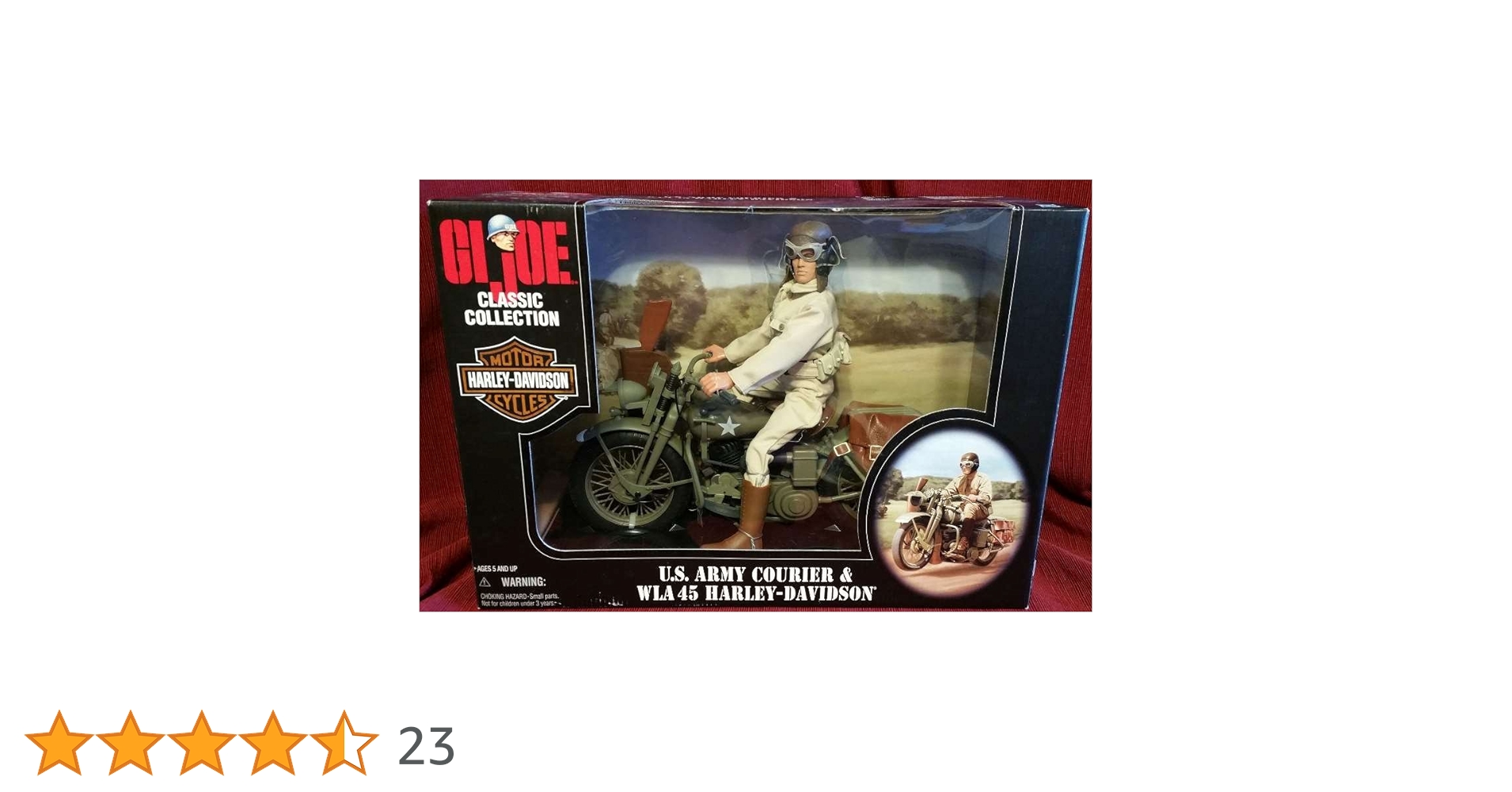 GI ジョーフィギュア& Harley-Davidson Amazon.com: GI Joe US Army 45 Harley Davidson : Toys & Games