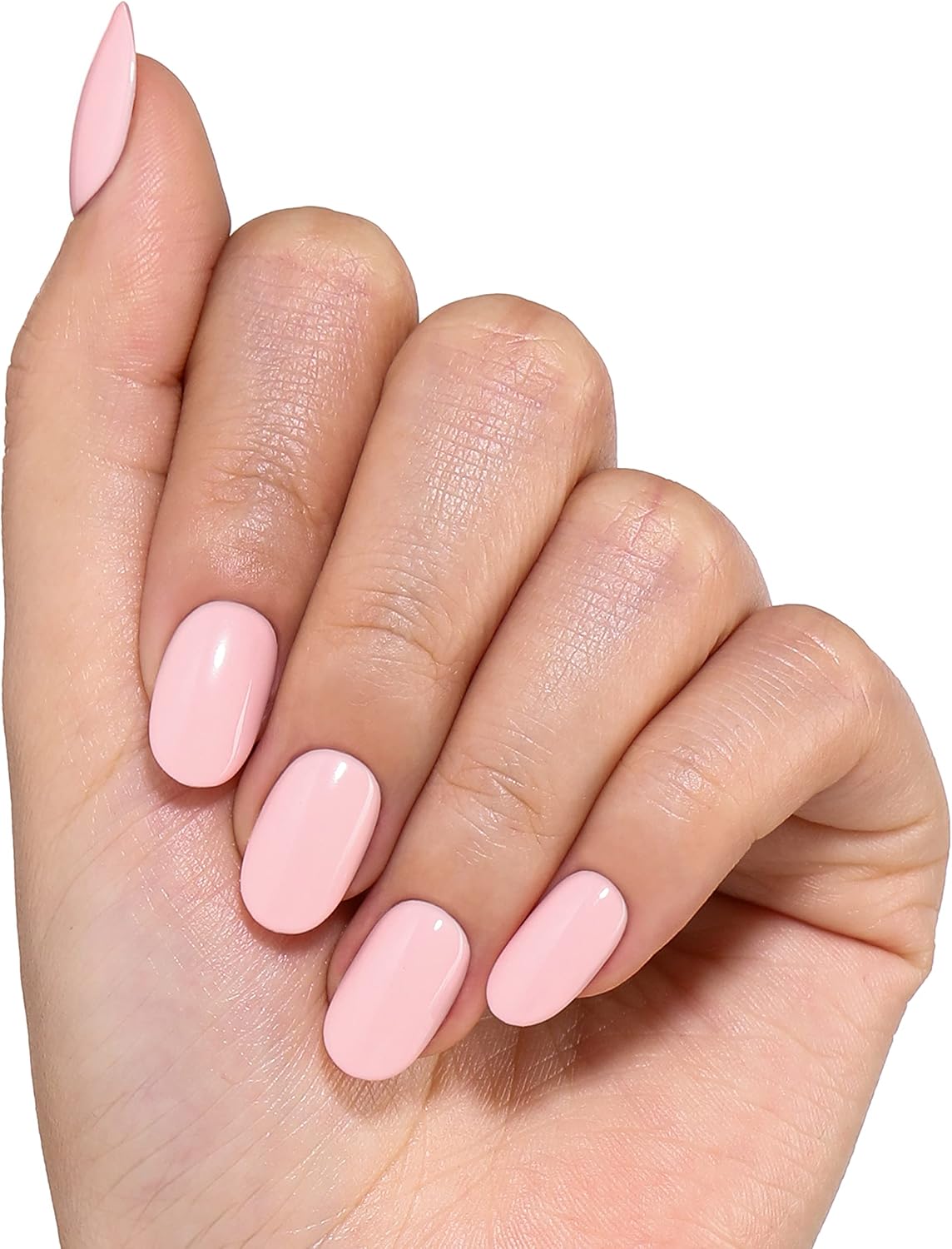 Bluesky Gel Nail Polish, SS22, Spring 2022, All About Me! SS2204, Pastel Pink, Long Lasting, Chip Resistant, 10ml (Requires Drying Under UV or LED Lamp) - Image 4