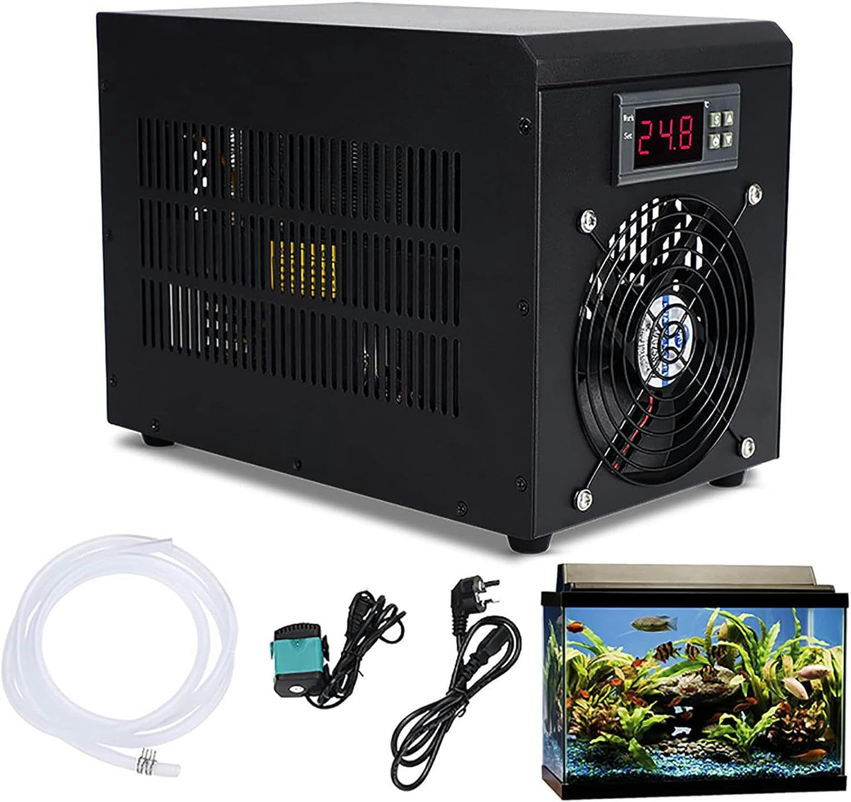 Refroidisseur aquarium 60 L pour baisser la température de l'eau en été