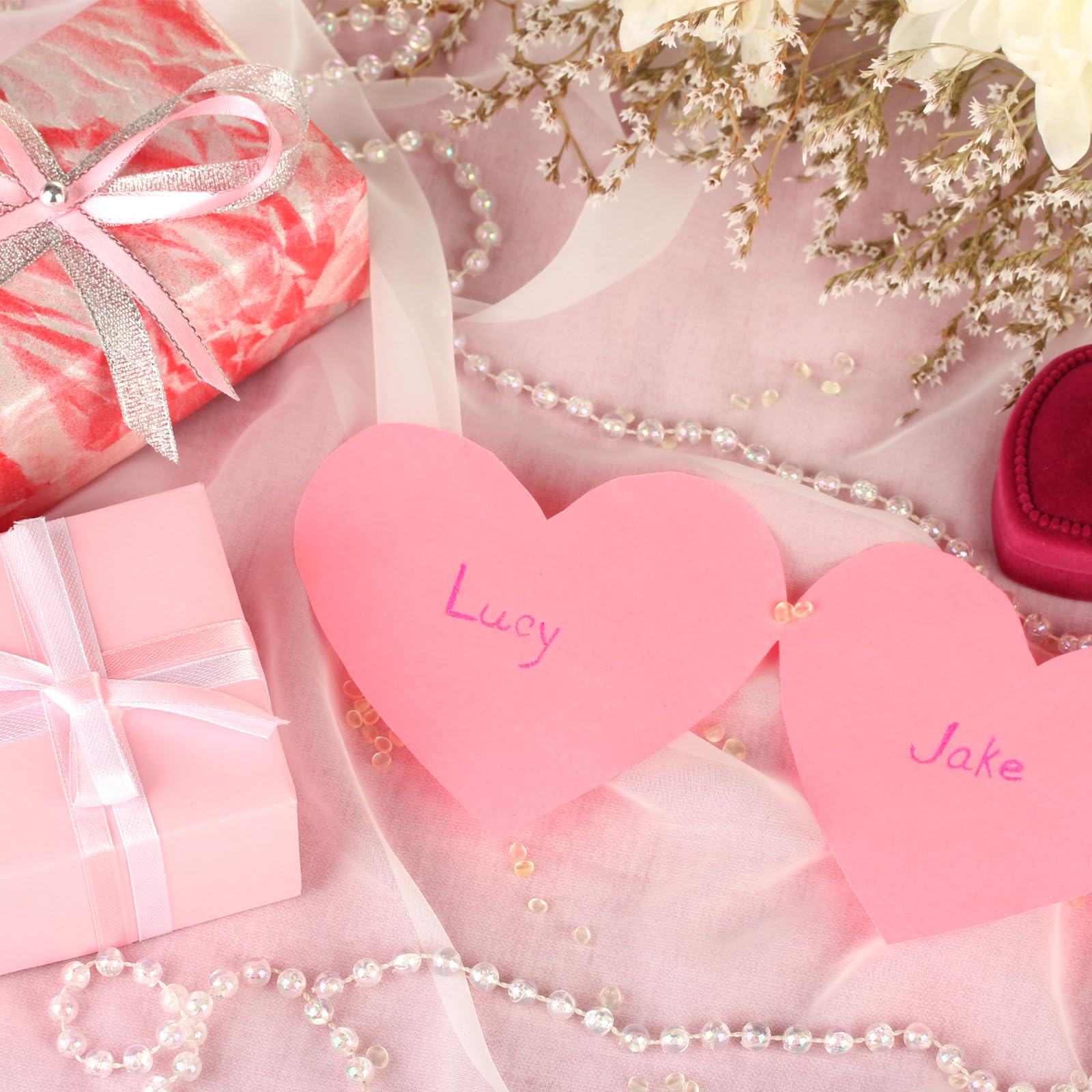 30 hojas de cartulina de color rosa y rojo, 8.5 x 11 pulgadas, 250 g/m²/90 libras, papel grueso de núcleo sólido para el día de San Valentín, escuela, manualidades, suministros de decoración