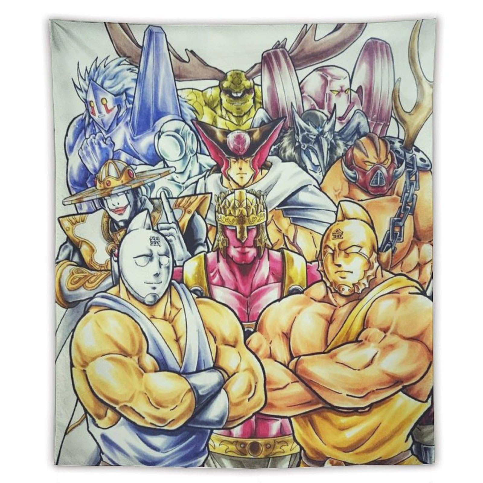 キン肉マン 描き下ろし ビッグタペストリー布 キン肉マン 描き下ろし ビッグタペストリー布 キン肉マン 描き