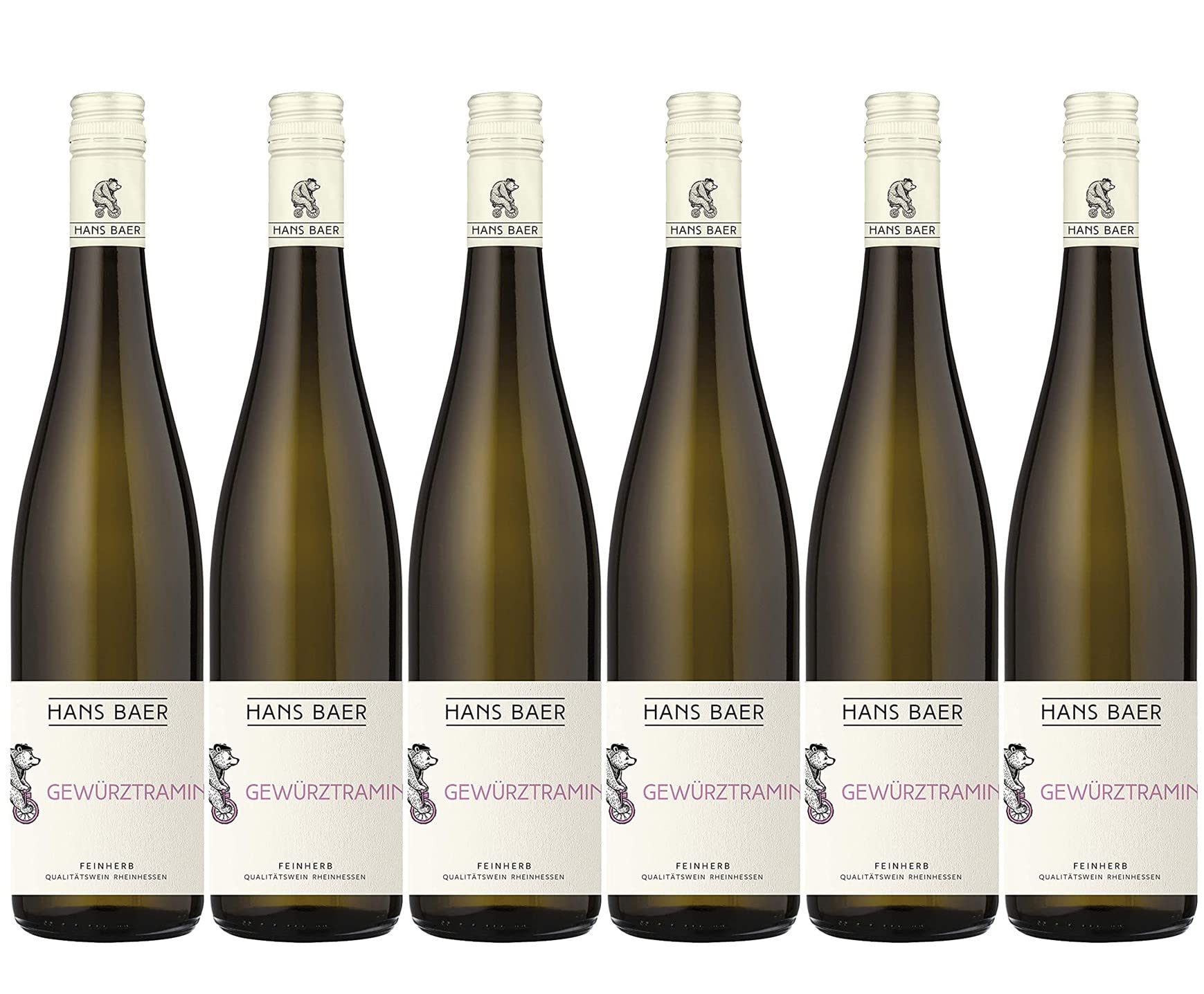 Hans Baer Gewürztraminer Vin Blanc Allemand 4.5 L 6 Unités