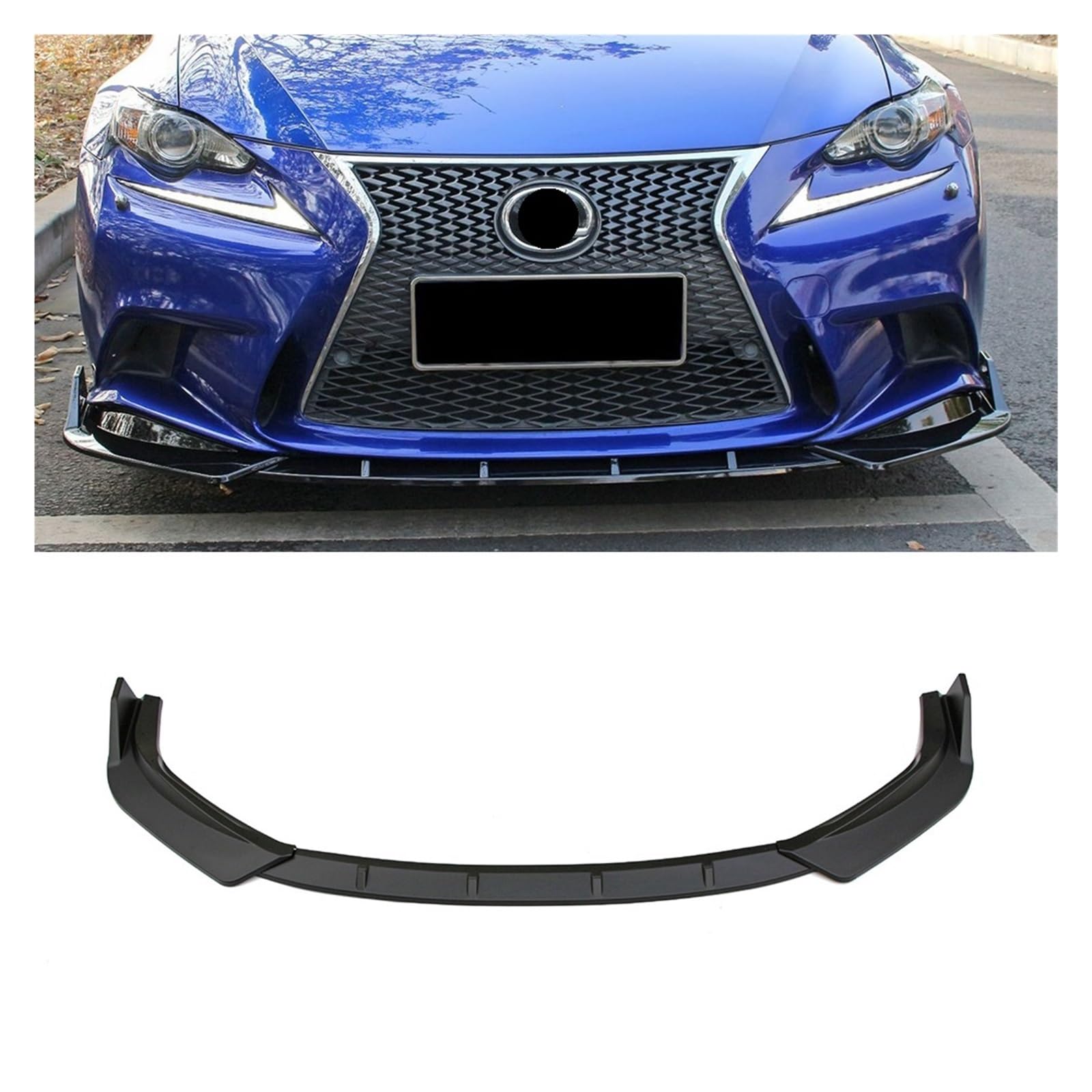 Przedni Zderzak Spoiler Kompatybilny z Lexus IS250 IS350 IS300 F 2014-2016