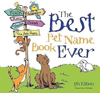 Best Pet Name Book Ever