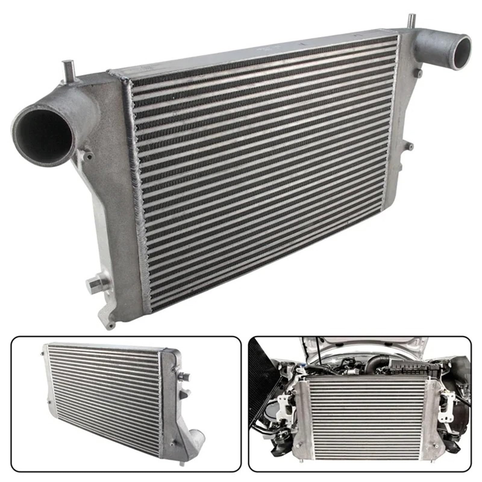 Intercooler Frontal para VW Golf GTI 2.0T Turbo MK5 Versión 2, intercooler Frontal de Aluminio.