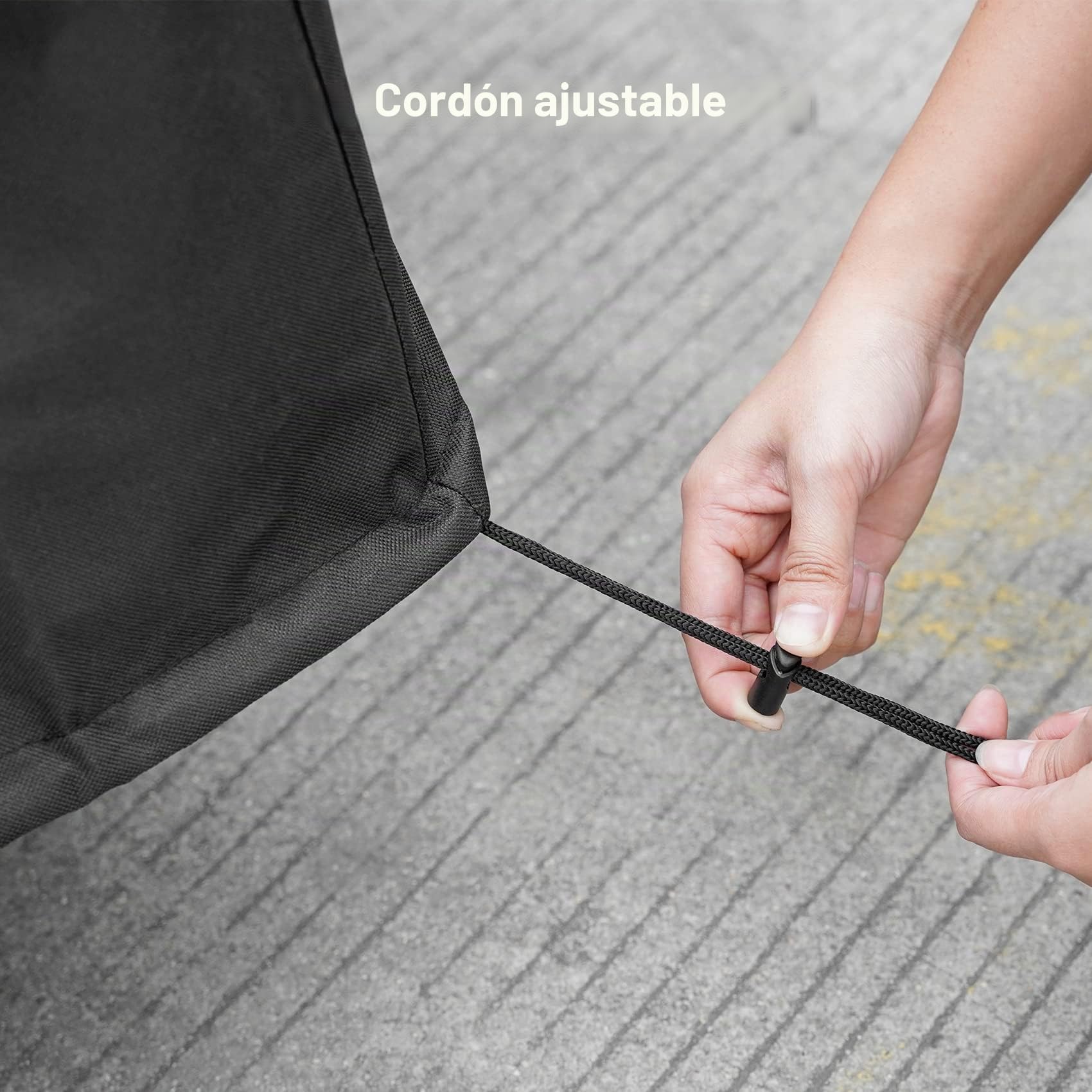 Onlyfire Cubierta de La Mesa，para Keter Unity Mesa y Gabinete Portátil Pequeño，Funda para Carrito de Barbacoa de Jardín al Aire Libre，600D Impermeable，104 * 61 * 81 CM