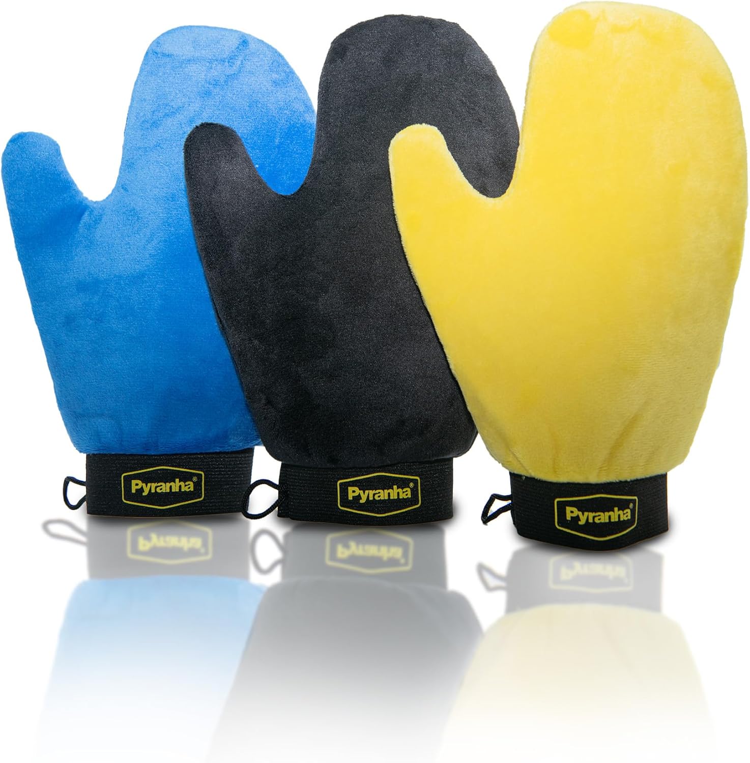 Pyranha Essential Mitt, Grooming Mitt, Grooming Glove, Tack Cleaning Mitt, Fly Spray Mitt, Grooming Glove (Fly Spray Mitt)