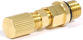 6.0L Fuel Pressure Test Fitting Adapter fit for Ford 2003-2010 Diesel Engine(with Schrader Valve)