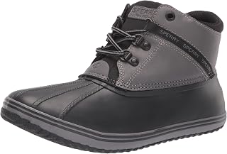 Bota de neve Bowline Storm infantil unissex, Preto/Carvão, 7 Big Kid