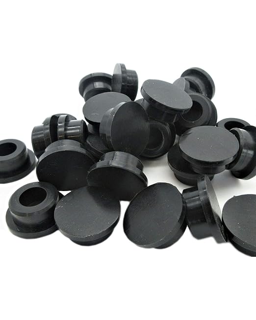 Industrial & Scientific Pushin Rubber Bumper Feet 3/8 Push in Rubber