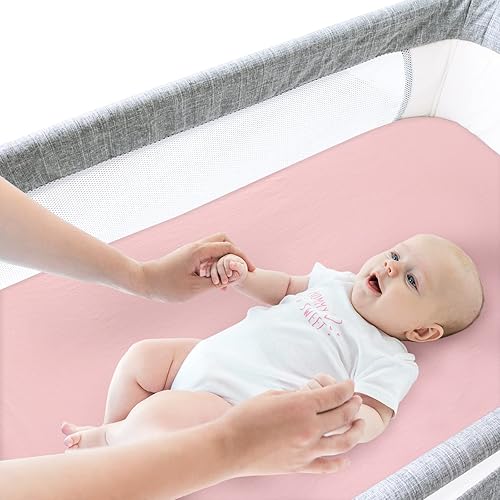 Miniatura 5 de Sábanas de moisés aptas para Cowiewie, Ronbei, Papablic 2 en 1 Bonni y Cuddor para moisés, 100% algodón, paquete de 2, sábana de moisés ultrasuave,