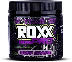 Energético Zero Açúcar - ROXX PRO - 2X mais Energia - Sabor Buff Grape (Uva) sem açúcar