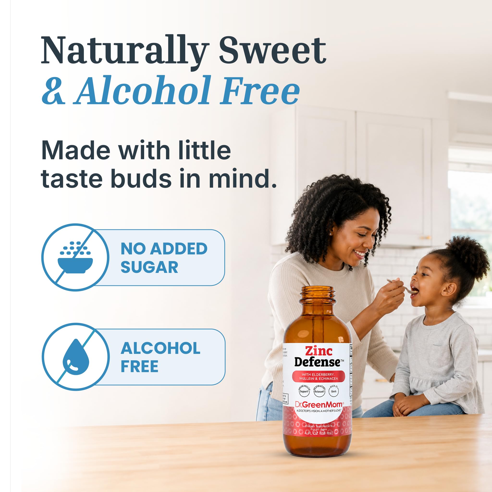 Dr. Green Mom Liquid Zinc Kids + Organic Elderberry, Mullein & Echinacea — Amazon image 11