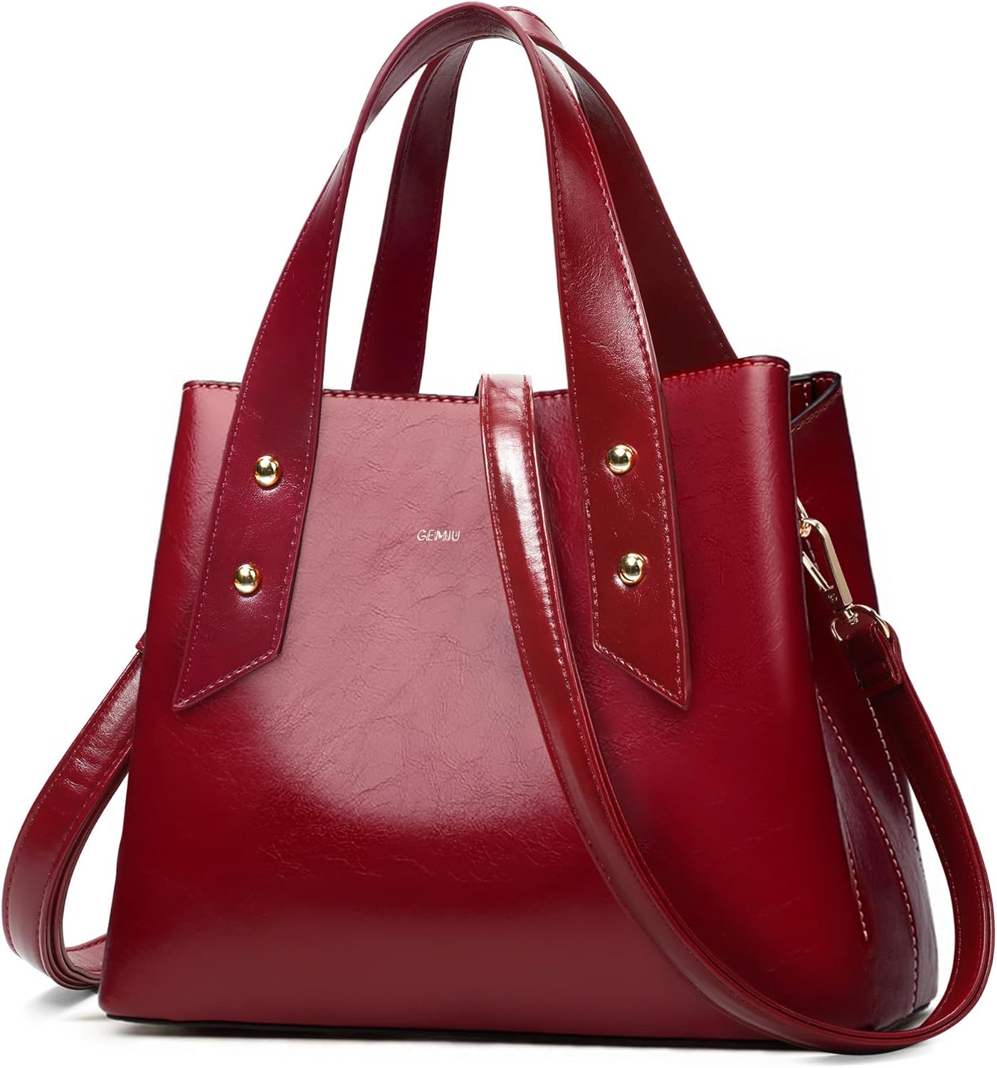 GEMIU Women Crossbody Bags Leather Handbags for Women Top Handle Shoulder Tote Purses