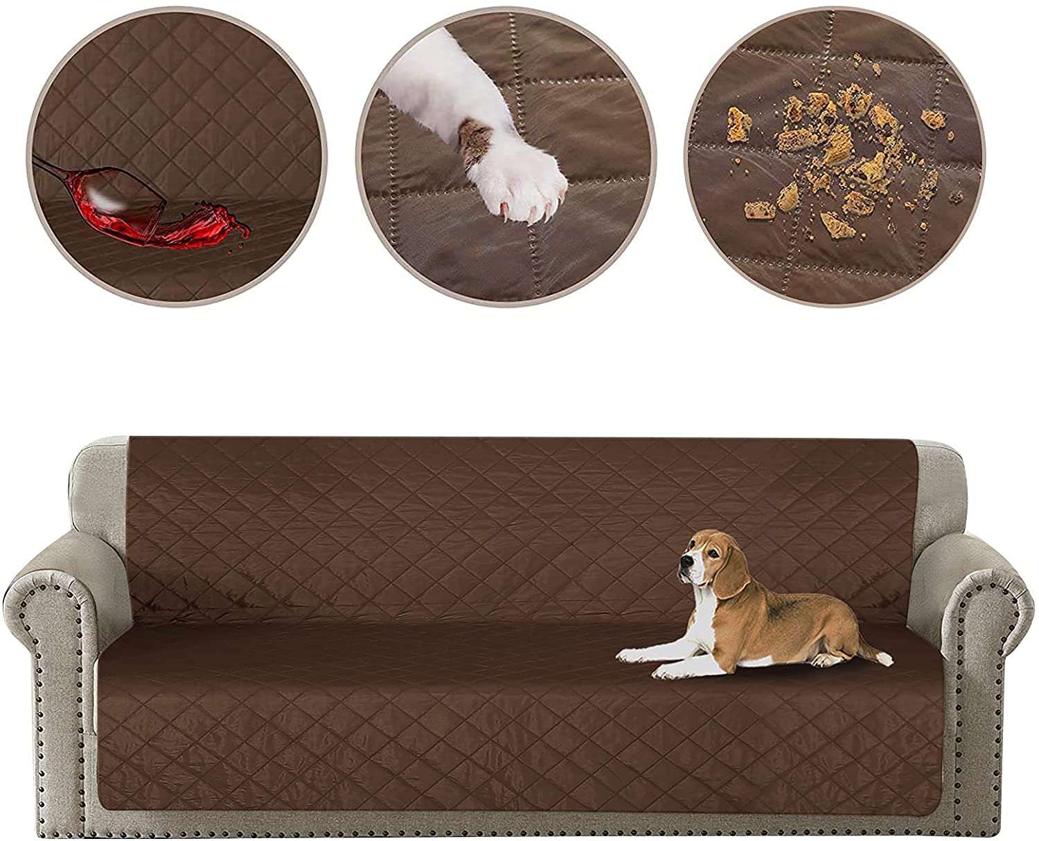 Dog Care 100% Waterproof Dog Blanket/Bed Cover/Couch Covers Anti-Slip Sofa Slipcover/Mattress Reusable Dogs Pee Pad for Pets Cats Kids | 68x82 inches | (B09G2TY51X) Amazon Price History, Amazon Price Tracker