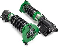 Vista 3 de Rev9 R9-HS2-023_2 Kit de Bajada de Suspensión en Espiral Hyper-Street II, Amortiguador Mono-Tubo con Ajuste de Rebote de 32 Clicks, Ajustable