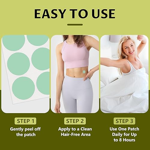 Miniatura 5 de Parches NAD+ para mujeres y hombres Parches 100% Nature NAD+  120 unidades