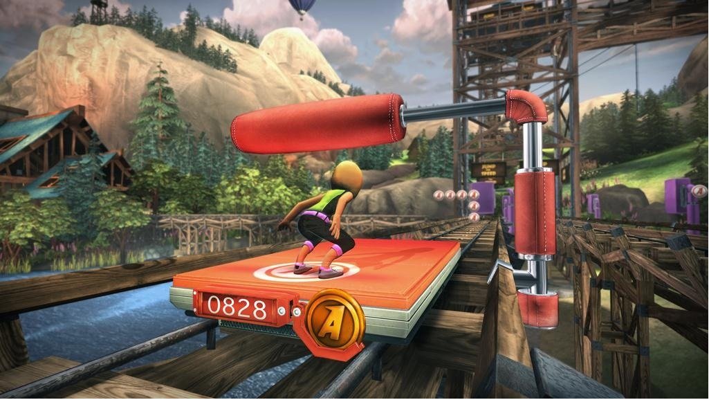 Console Xbox 360 4 Go + capteur Kinect + Disneyland Adventures (jeu Kinect) + Kinect Adventures ! (jeu Kinect)