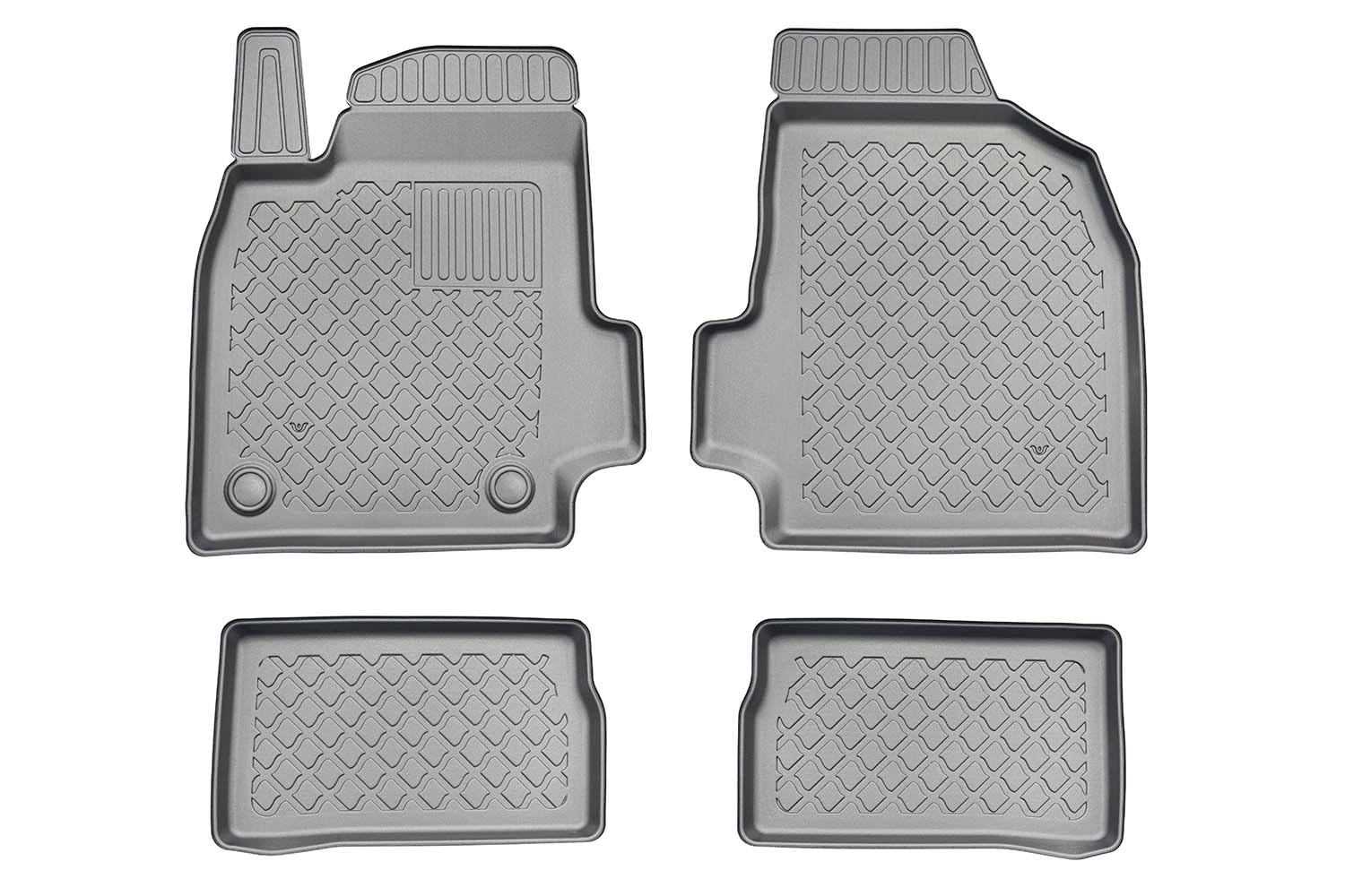 MTM Fußmatten aus Thermoplast für Leapmotor T03 2024- Passform mit hohem Rand, cod. 3P 13402