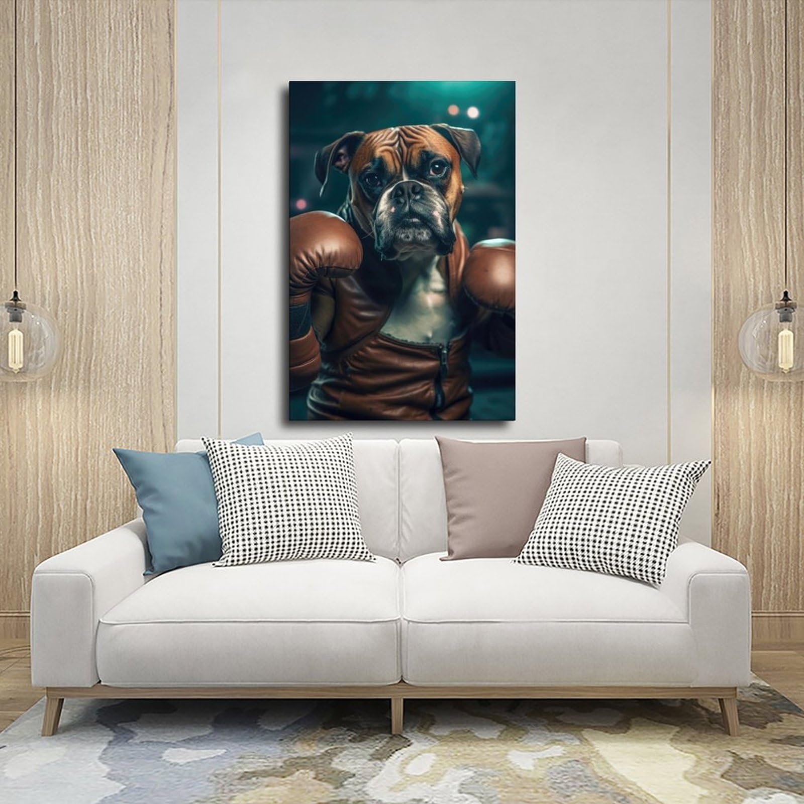 Poster su tela, motivo: anatomia di una caduta (2023), decorazione artistica da
