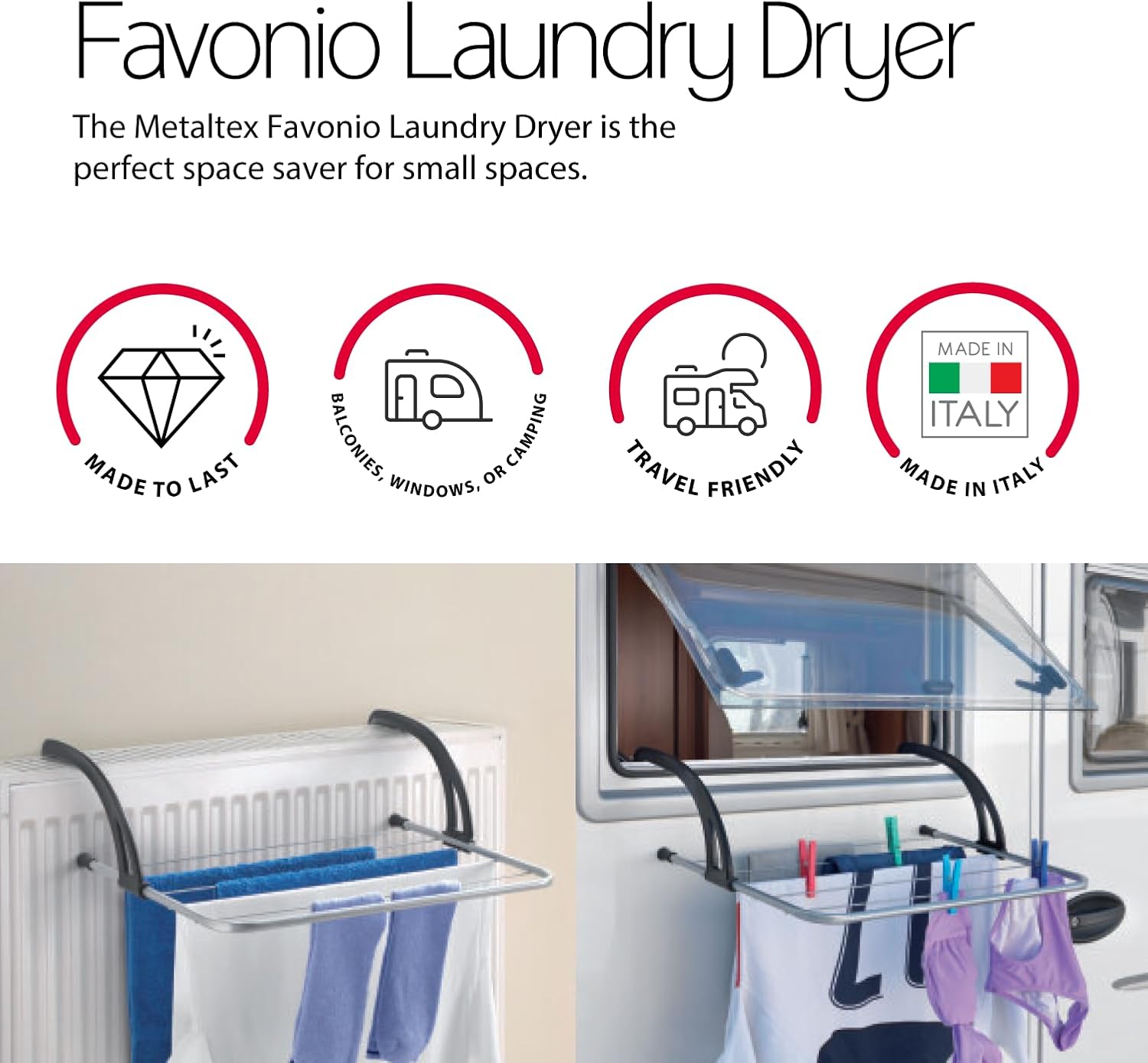 Metaltex USA Inc. Favonio Laundry Dryer