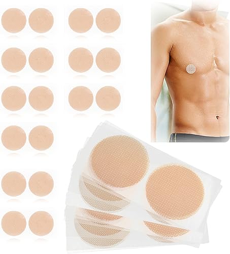 150 Pairs Nipple Cover for Men, Mens Tape Pasties Patch Nipple Covers Nipple Patch Anti Chafing Nip Protector