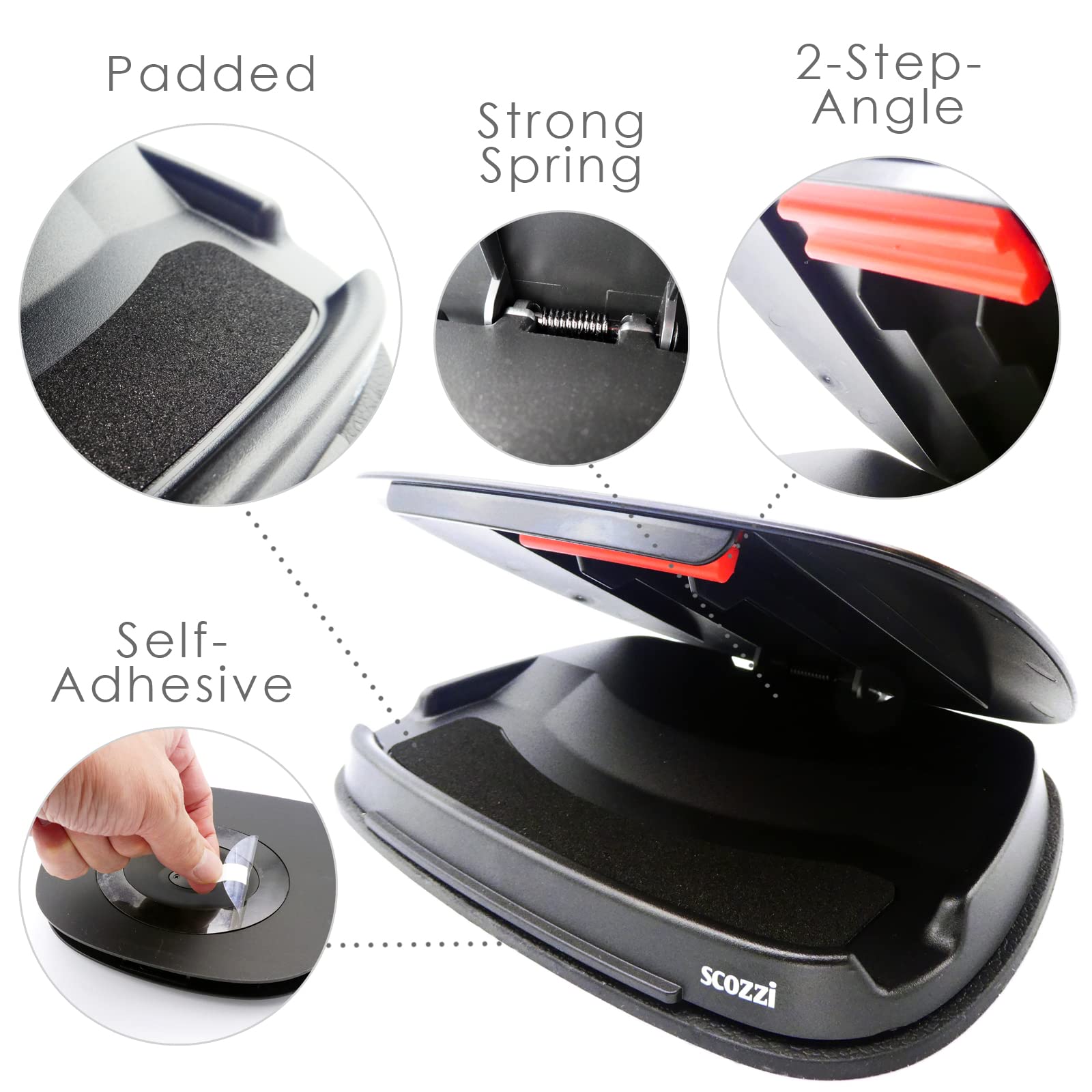Auto Dashboard Telefoonhouder | Opvouwbare Auto Telefoon Houder - Draaibare Telefoon Mount, Multifunctionele Mobiele Telefoon Stand voor Mobiele Telefoon